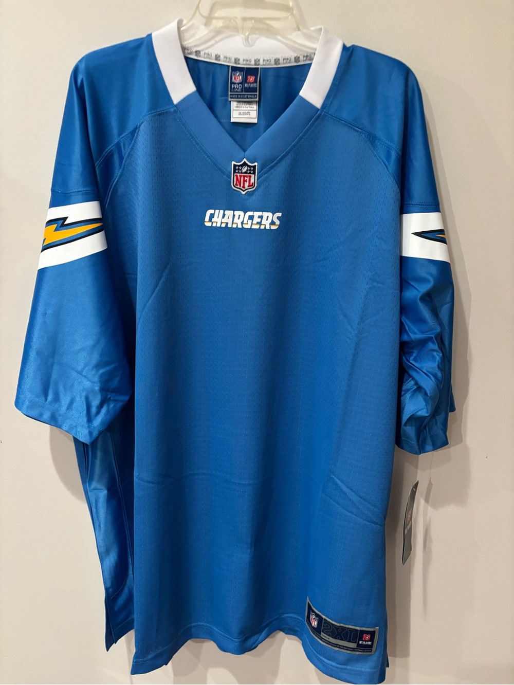 New Los Angeles Chargers Blank 2XL Jersey